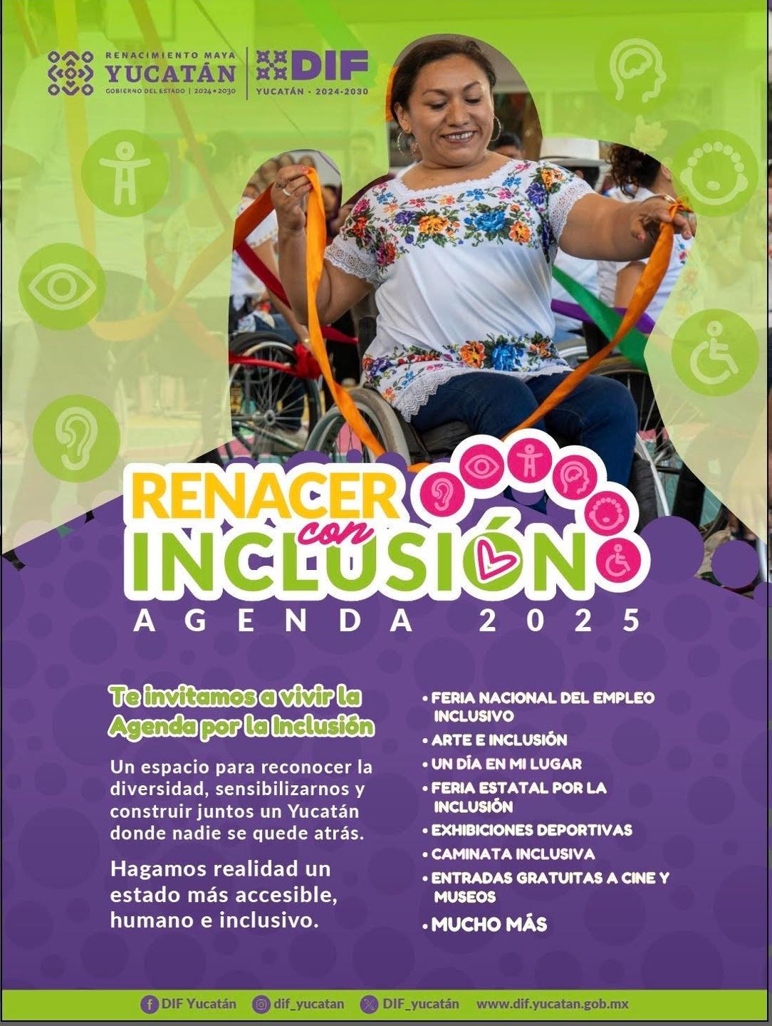 Yucatán presenta la Agenda “Renacer con Inclusión 2025”